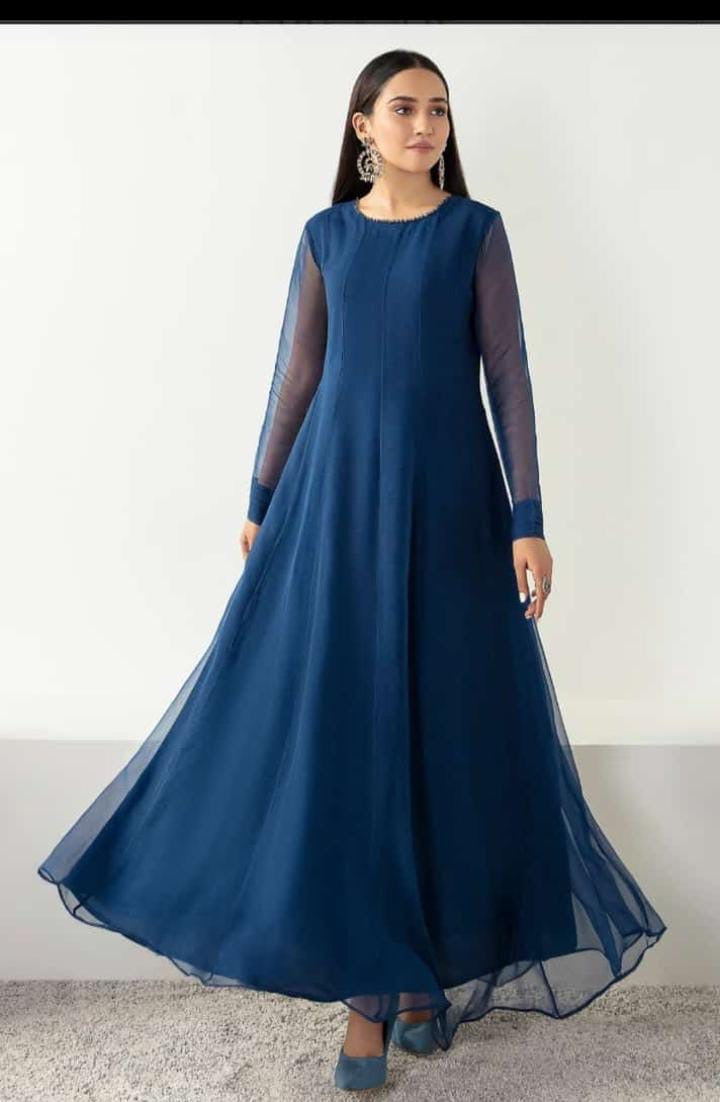 Chiffon Maxi with Dupatta