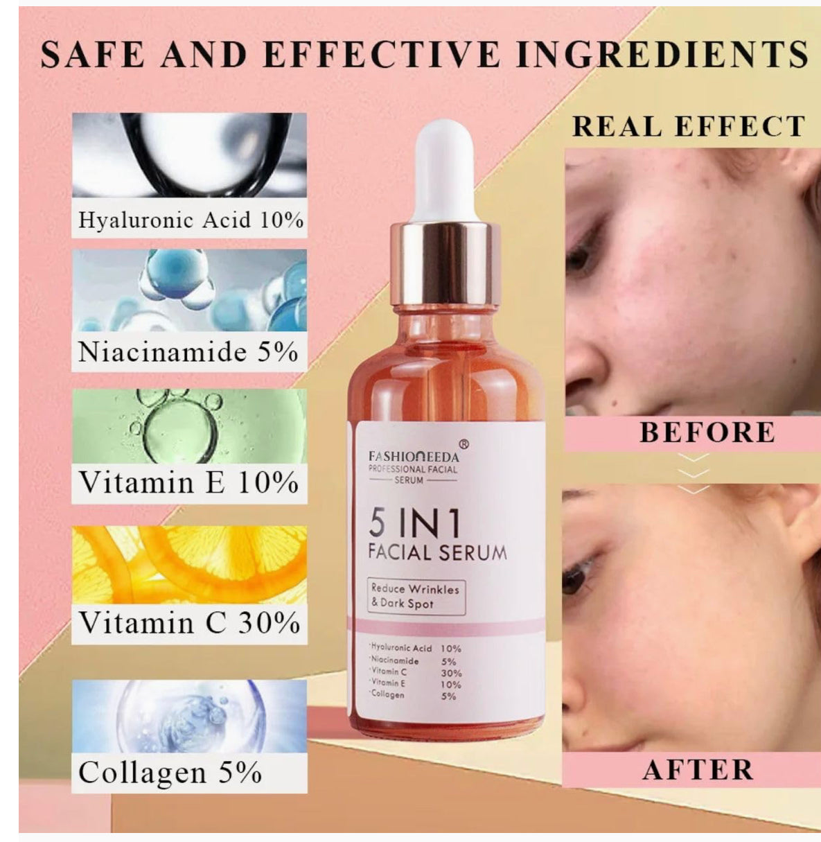 Vitamin C Serum for Face 5 in 1